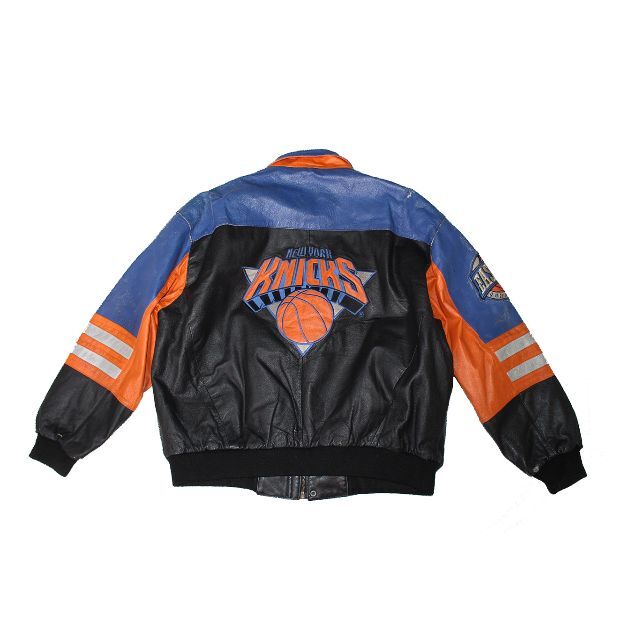 VJEFF HAMILTON NY KNICKS LEATHER JACKET