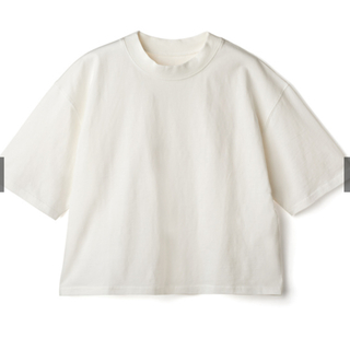 グレイル(GRL)のドロップショルダーTシャツ ホワイト 半袖(Tシャツ(半袖/袖なし))