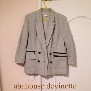 アバハウスドゥヴィネット(Abahouse Devinette)の最終値下げ♡Devinetteジャケット(テーラードジャケット)