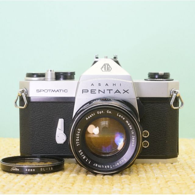 完動品◎ペンタックスSP × 55mm f1.8 フィルムカメラ #554