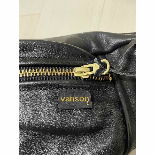 VANSON  バンソン　レザー ボディーバッグ  ウエストバッグ　USA製