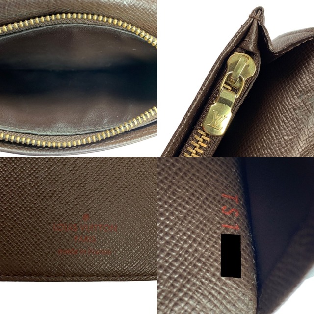LOUIS VUITTON(ルイヴィトン)の▽▽ルイヴィトン ダミエ　ポルトフォイユブラザ　二つ折り長財布 N60017 ハンドメイドのファッション小物(財布)の商品写真