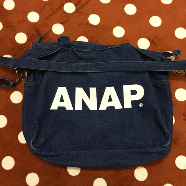 ANAP(アナップ)のアナップのショルダーバッグ♡デニム素材で激カワ レディースのバッグ(ショルダーバッグ)の商品写真