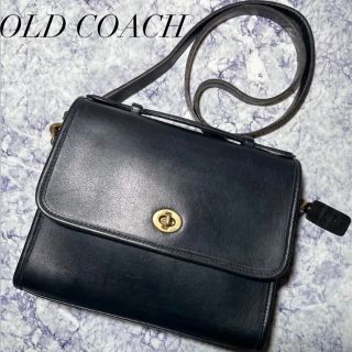 コーチ(COACH)のオールドコーチ COACH ショルダーバッグ 黒 ブラック 2way(ショルダーバッグ)