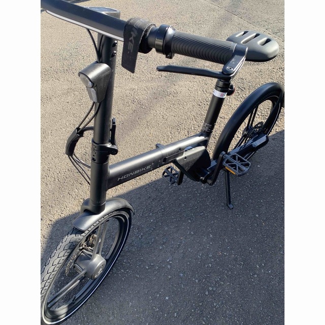 HONBIKE 電動折りたたみ自転車 ブラック www.legacypersonnelsolutions.com