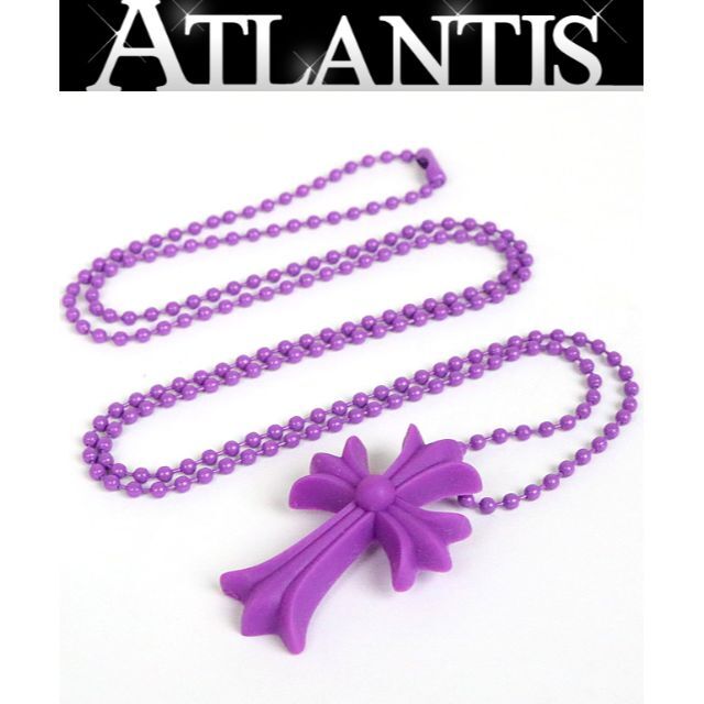 Necklace Chrome Hearts Pink in Plastic - 41745362