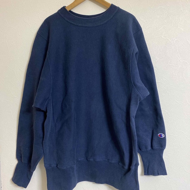 90s チャンピオン リバースウィーブ 刺繍タグ 目無しスウェット