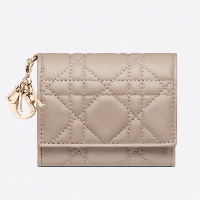 送料無料/新品】 レディディオール DIOR - Dior Christian 財布 トープ