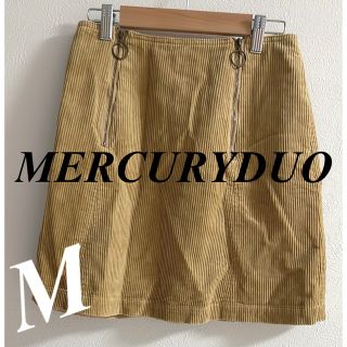 マーキュリーデュオ(MERCURYDUO)のMERCURYDUO  マーキュリーデュオ コーデュロイスカート定価9350円(ミニスカート)