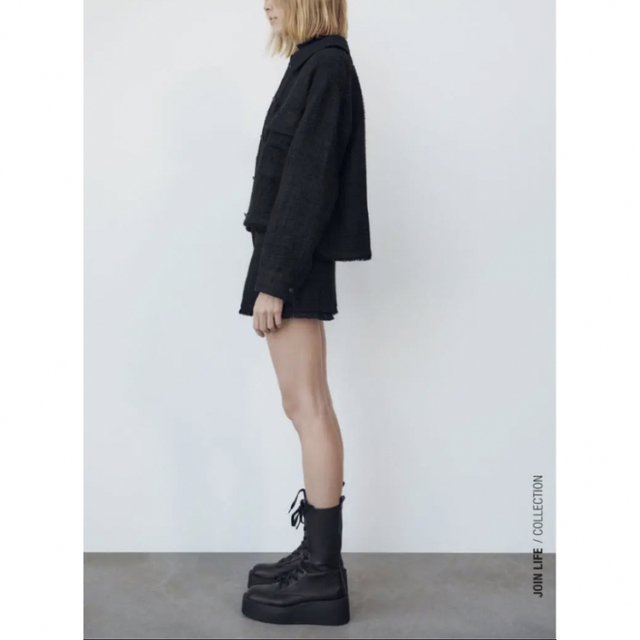 専用 zara platform lace up boots 35 レディースの靴/シューズ(ブーツ)の商品写真