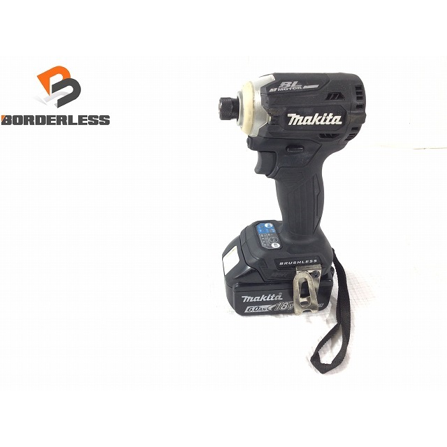 Makita - ☆中古品☆ makita マキタ 18V 充電式インパクトドライバ ...