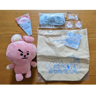 一番くじ BT21 GIFT＆Happy Bath Time等 公式7点セット(アイドルグッズ)