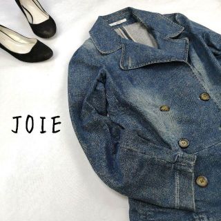 ジョア(Joie (ファッション))のアメリカ製 JOIE ジョア デニム トレンチコート インディゴブルー(トレンチコート)