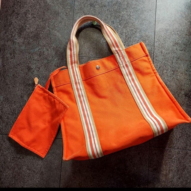 Hermes - エルメス サックドプラージュ トートバッグ コットン