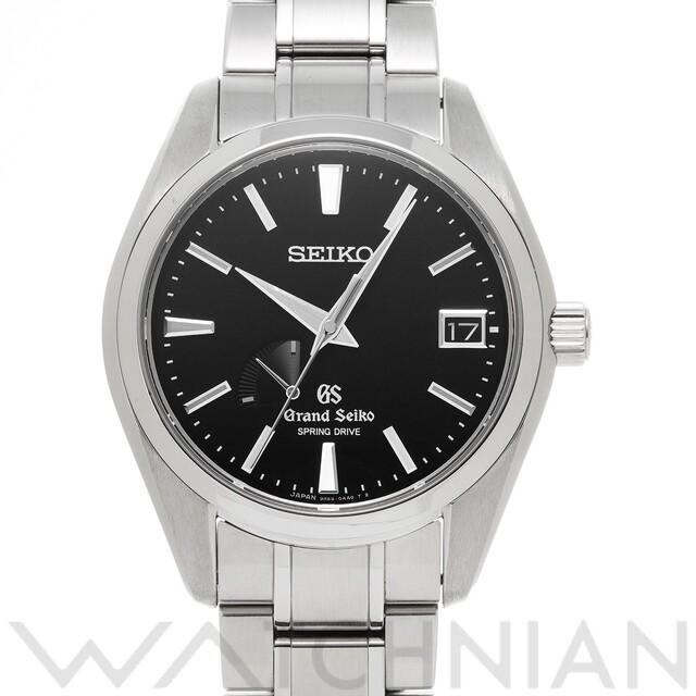 Grand Seiko - 中古 グランドセイコー Grand Seiko SBGA003 ブラック メンズ 腕時計