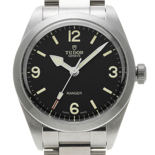正規品お得 Tudor 中古 チューダー チュードル TUDOR 79950 ブラック メンズ 腕時計の通販 by  ウォッチニアン（ラクマ支店）｜チュードルならラクマ