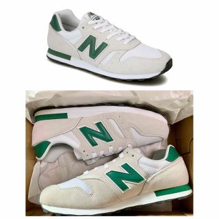 ニューバランス(New Balance)のニューバランス☆オフホワイト/グレー ML373 VT2 D 26.5cm(スニーカー)