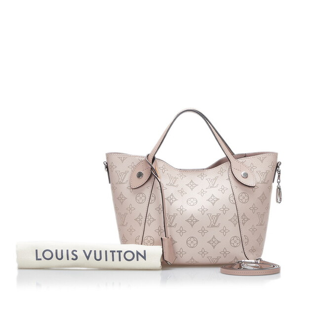 LOUIS VUITTON - ルイ ヴィトン マヒナ ヒナPM ハンドバッグ ショルダーバッグ 2WAY M54353 レザー レディース LOUIS VUITTON 【1-0086011】