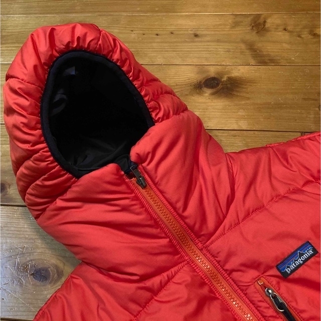 patagonia - patagonia 2001年 ダスパーカー ポップオレンジ Mの patagonia - patagonia 2001年 ダスパーカー ポップオレンジ Mの