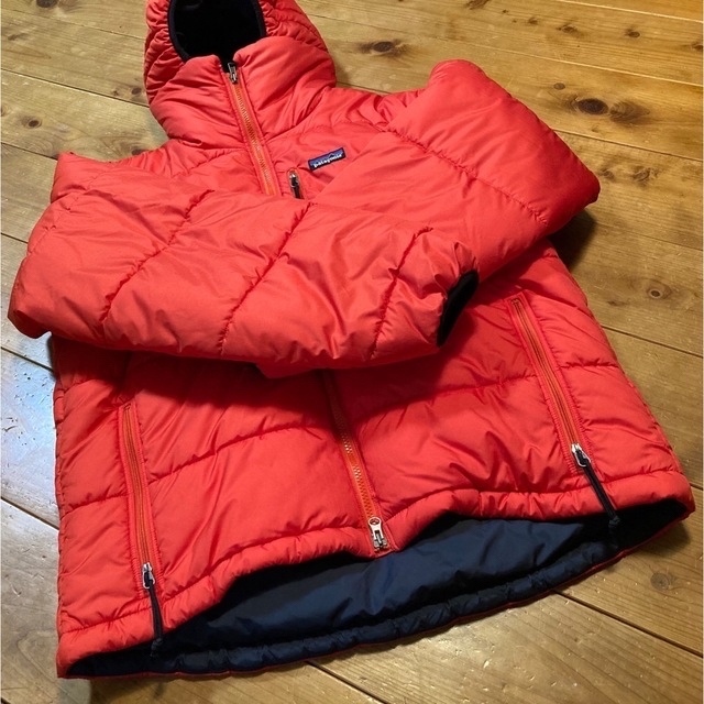 patagonia - patagonia 2001年 ダスパーカー ポップオレンジ Mの patagonia - patagonia 2001年 ダスパーカー ポップオレンジ Mの