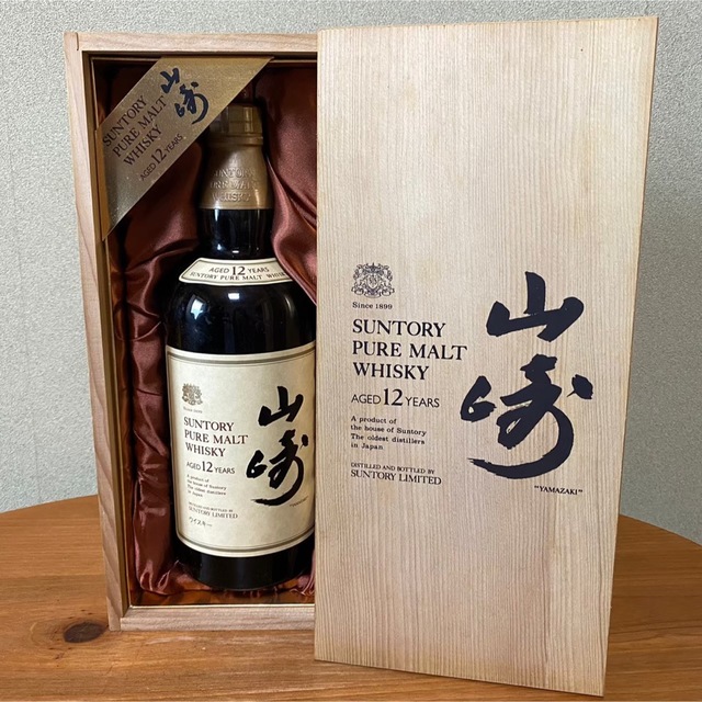 美品！化粧箱付き！　サントリー　山崎12年　700ml