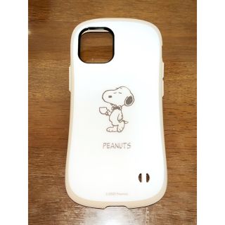 スヌーピー(SNOOPY)のアイフェイス　iPhone 12mini スヌーピー(iPhoneケース)