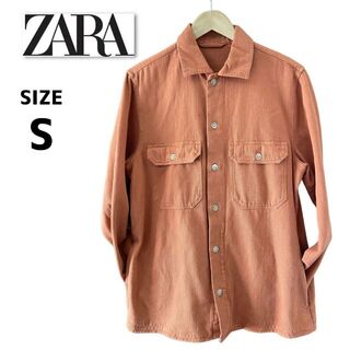 ザラ(ZARA)の【極美品】ZARA コットンシャツ　ポケット付き　サイズS (シャツ)