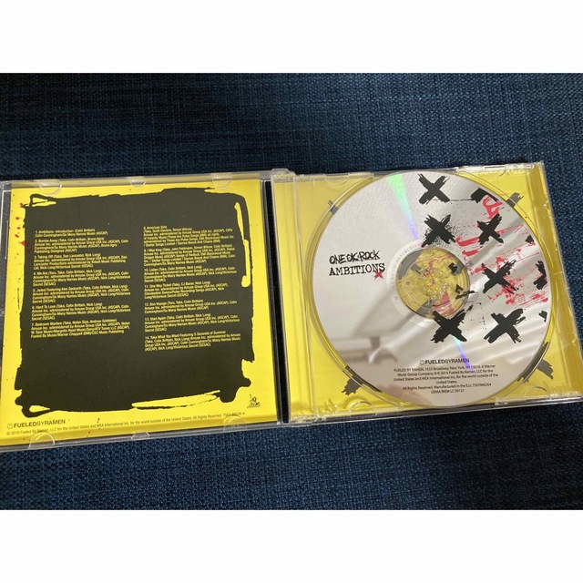 ONE OK ROCK(ワンオクロック)のワンオク　ONE OK ROCK AMBITIONS 輸入盤 エンタメ/ホビーのCD(ポップス/ロック(邦楽))の商品写真