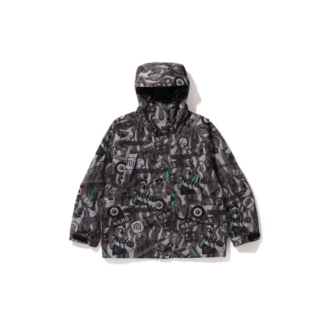 売れ筋がひ新作! BAPE - APE BATHING A NEIGHBORHOOD GREEN JACKET