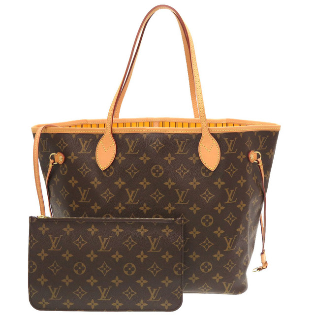 新品 VUITTON LOUIS - M40 ネヴァーフルMM 新型 ミモザ モノグラム