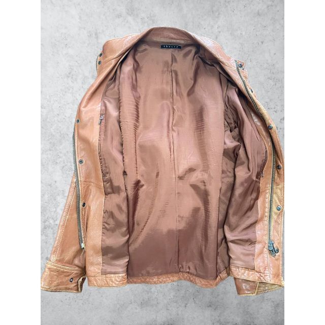 美品】セオリーレザージャケット 羊皮 サイズL キャメル | www