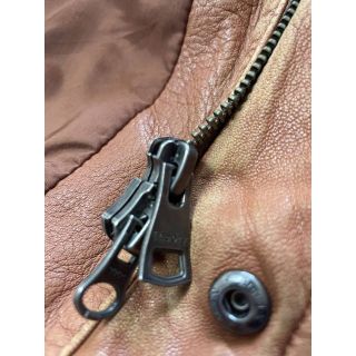 theory - 【美品】セオリーレザージャケット 羊皮 サイズL キャメルの
