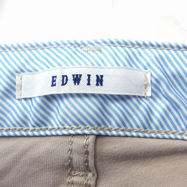 EDWIN(エドウィン)のエドウィン EDWIN デニム ジーンズ ストレート パンツ ストレッチ 無地  レディースのパンツ(デニム/ジーンズ)の商品写真