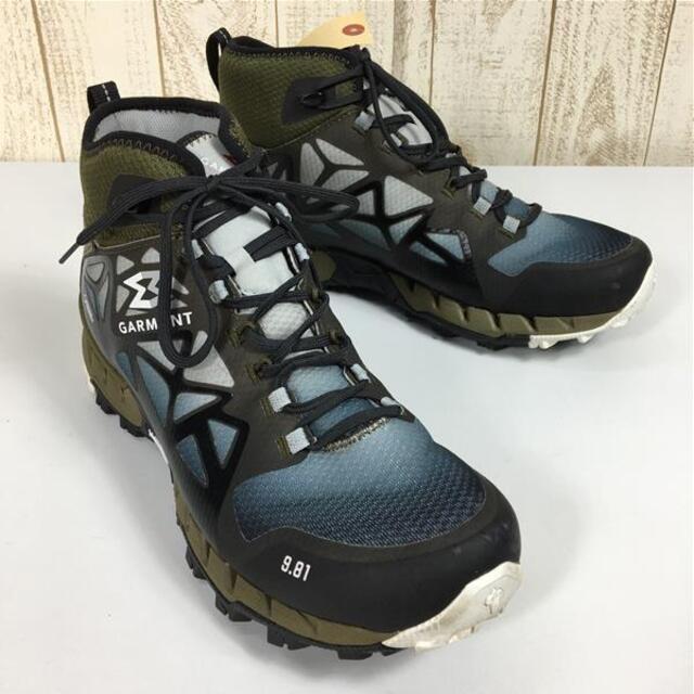 MENs 29.0cm  ガルモント 9.81 N Air G S Mid Goretex トレッキングシューズ ゴアテックスサラウンド GARMONT グリーン系