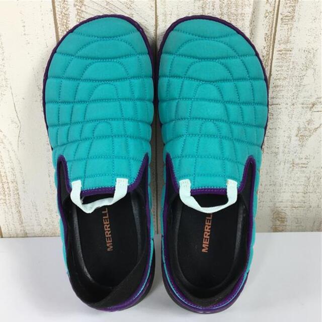 MENs 29.0cm  メレル ハット モック HUT MOC リラックス キャンプ シューズ MERRELL J17205 Turquoise ブルー系