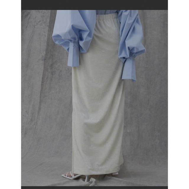 TODAYFUL(トゥデイフル)のyea クロッシュベロアスカート　38 レディースのスカート(ロングスカート)の商品写真