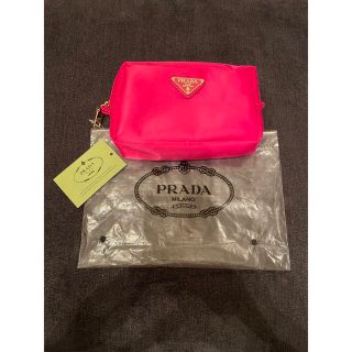 プラダ(PRADA)のPRADA プラダ  ポーチ ピンク 訳あり(ポーチ)