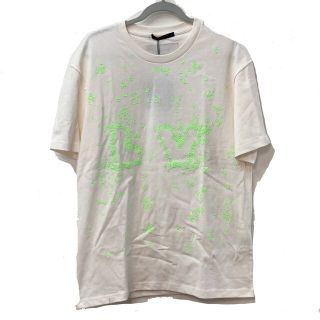 ルイヴィトン(LOUIS VUITTON)のルイヴィトン LOUIS VUITTON LVスプレッドエンブロイダリー アパレル トップス 半袖Ｔシャツ コットン ホワイト 未使用(Tシャツ/カットソー(半袖/袖なし))