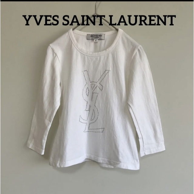 YVES SAINT LAURENT ロゴ Tシャツ Sサイズ サンローラン | makprogres