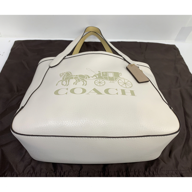 COACH(コーチ)の極美品★ コーチ COACH ホース アンド キャリッジ レザー トートバッグ レディースのバッグ(トートバッグ)の商品写真