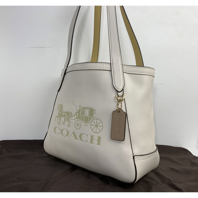 極美品☆ コーチ COACH ホース アンド キャリッジ レザー トートバッグ