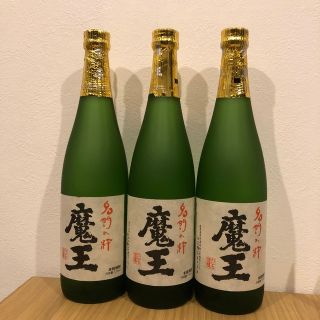 魔王　白玉醸造　芋焼酎　720ml 3本(焼酎)