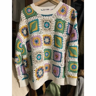 TTT_MSW - TTT_MSW Handmade Pullover Knit Mサイズの通販 by ガンコ's