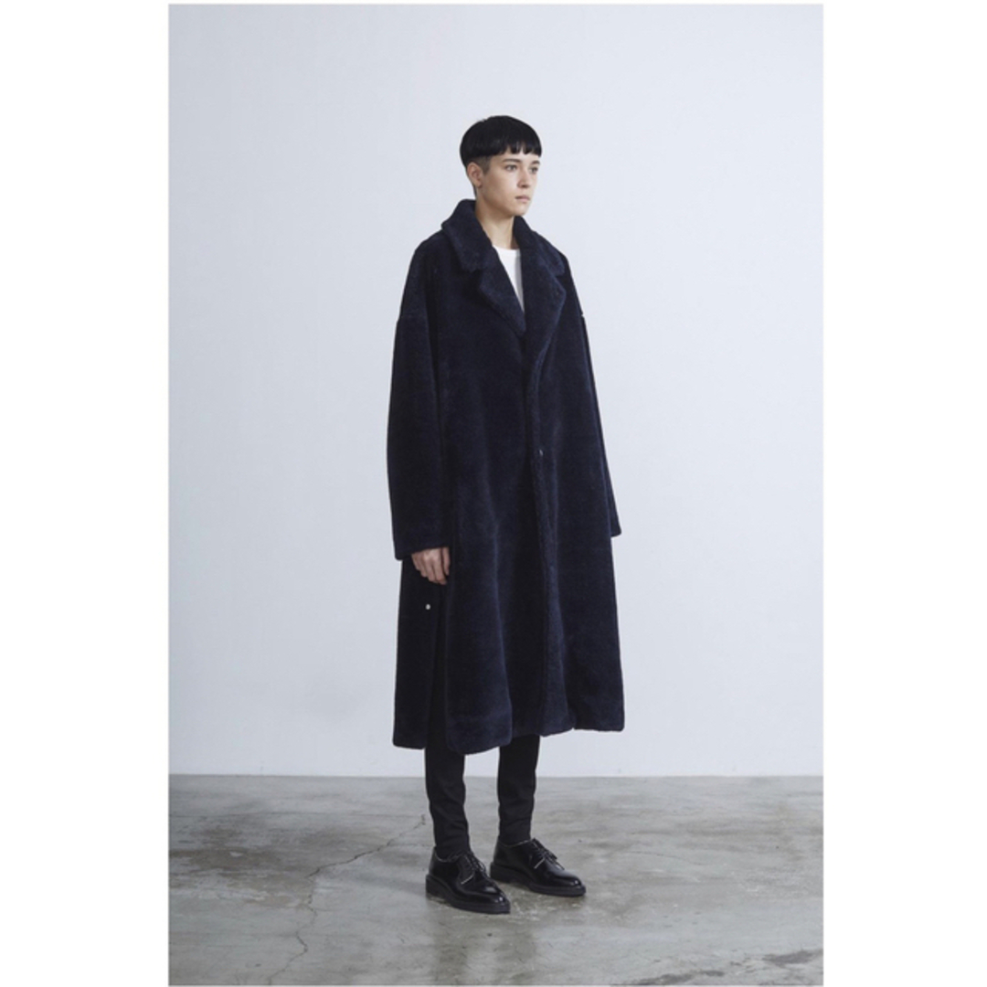 レディースTHE RERACS  WOOL CHESTERFIELD BOA COAT