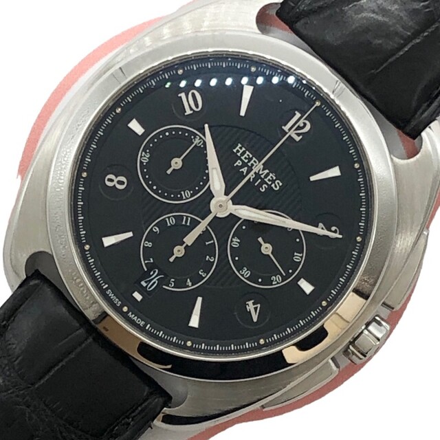 Hermes - エルメス HERMES ドレサージュクロノ 腕時計 メンズ【中古】