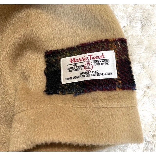 Harris Tweed(ハリスツイード)のHarris Tweed  ハリスツイード　ポンチョ　コート　アウター　美品　 キッズ/ベビー/マタニティのキッズ服女の子用(90cm~)(ジャケット/上着)の商品写真