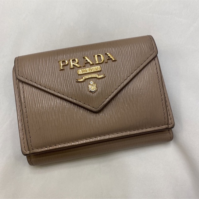 PRADA プラダ 三つ折り財布 ミニウォレット コンパクトウォレット - 財布