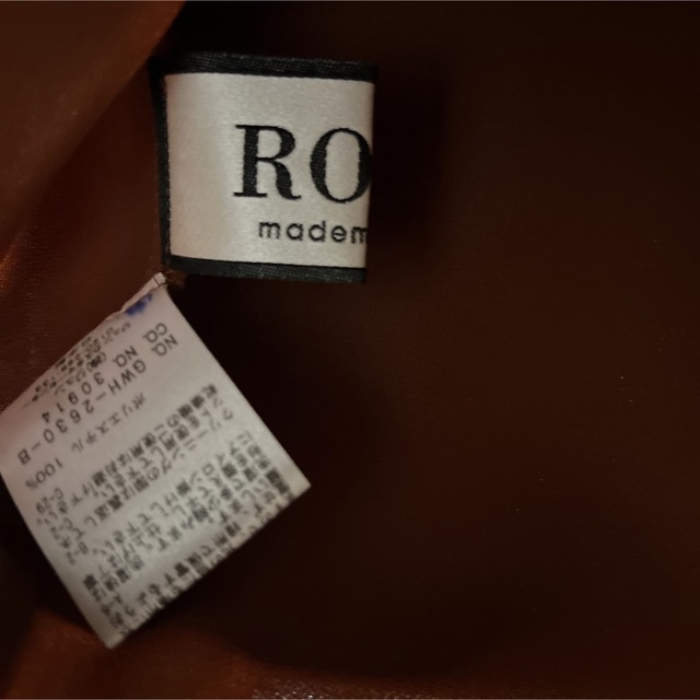 ROPE mademoiselle(ロペマドモアゼル)のお値下げ！ROPE' MADEMOISELLE ポリエステル100%ブラウス38 レディースのトップス(シャツ/ブラウス(長袖/七分))の商品写真