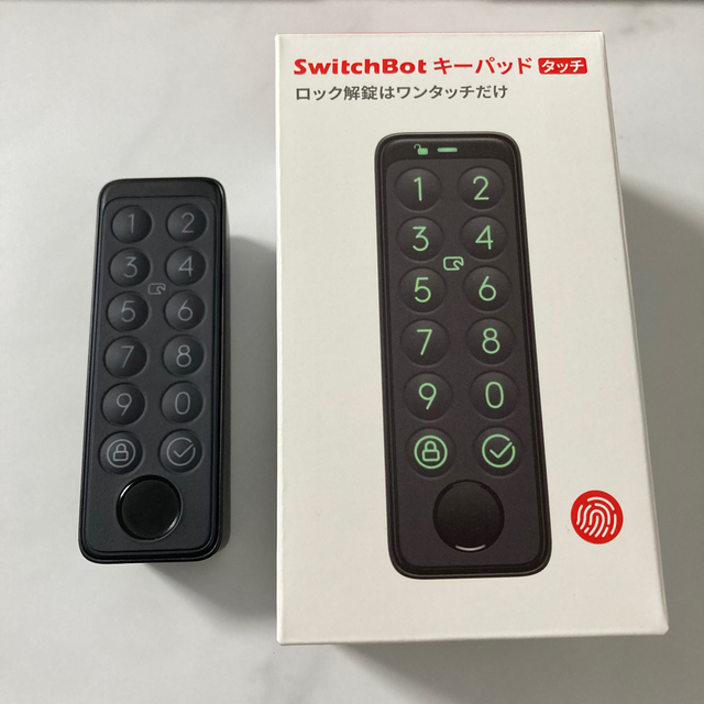 switchbot キーパッドタッチ　指紋認証