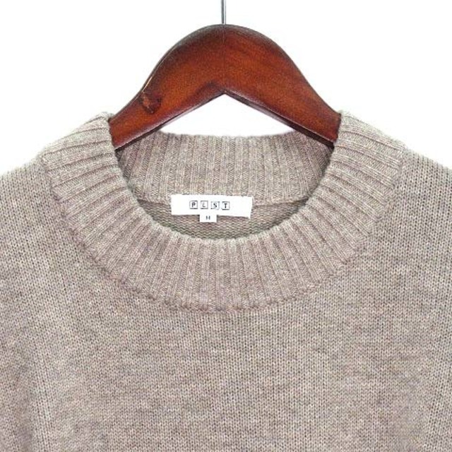 日本製・綿100% 新品!タグ付!♥️PLST♥️プレシャスウールクルー